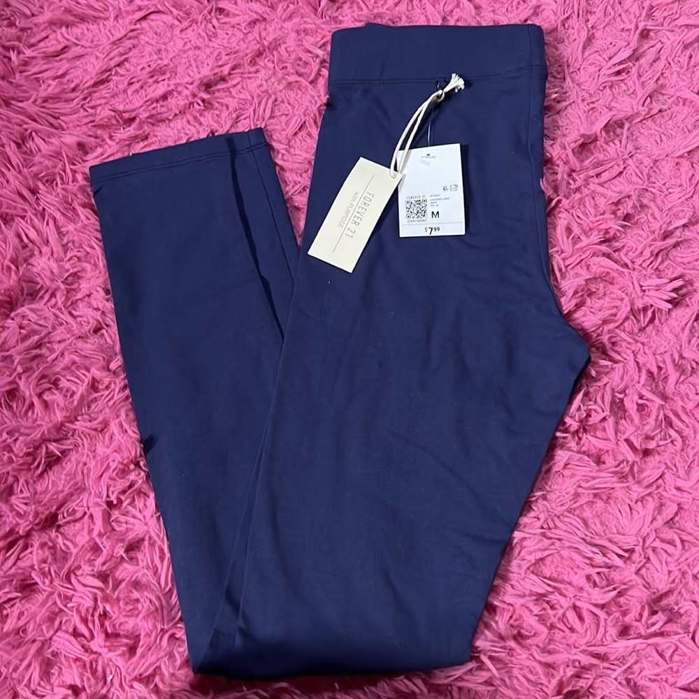 Womens Navy Blue Leggings